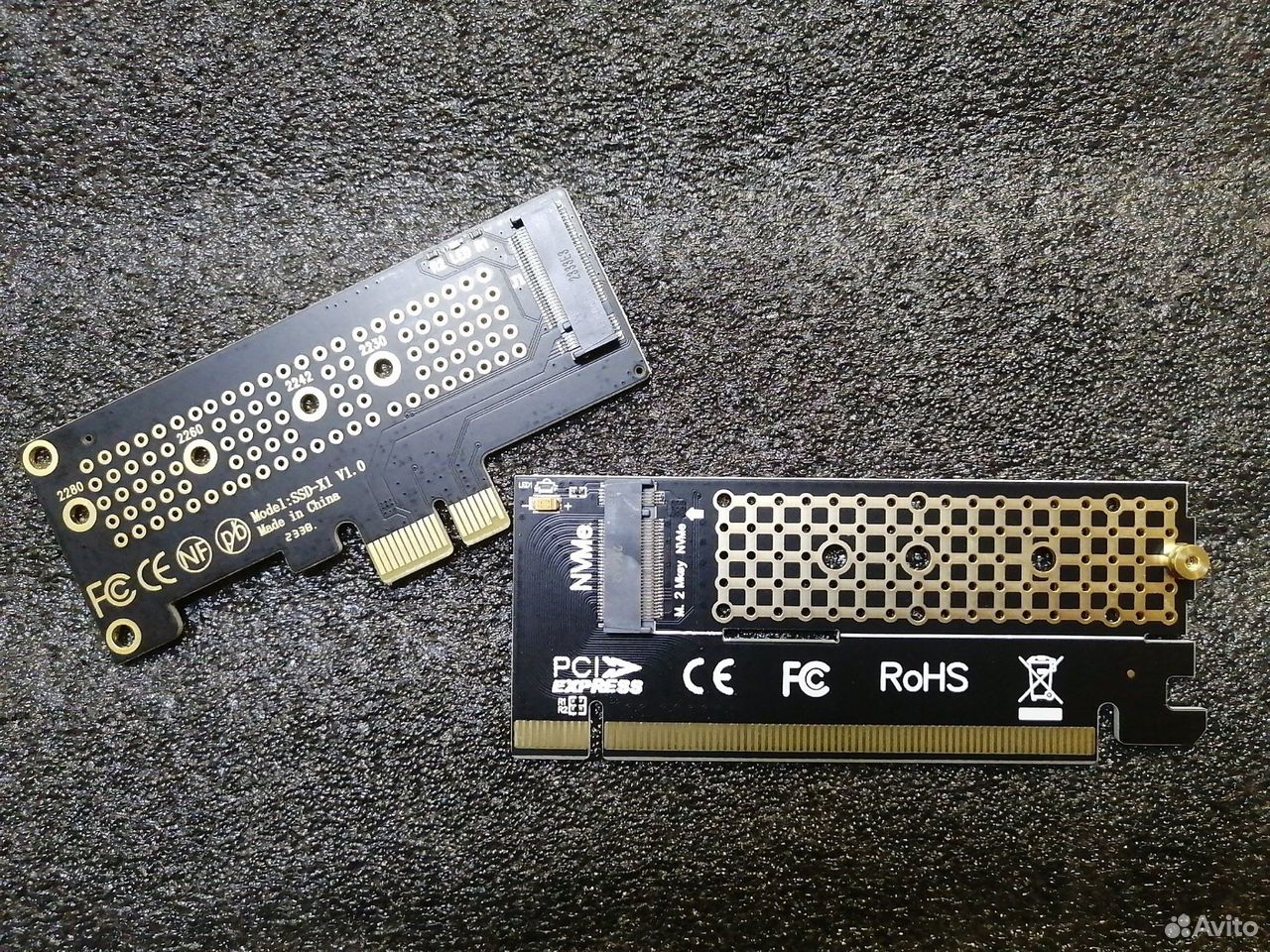 Адаптер PCI - m2 NVMe