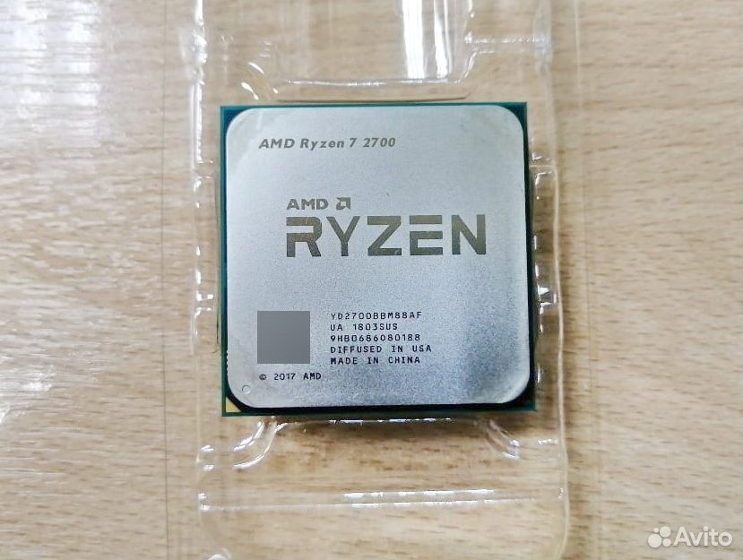 Процессор sAM4 AMD Ryzen 7 2700 3.2GHz