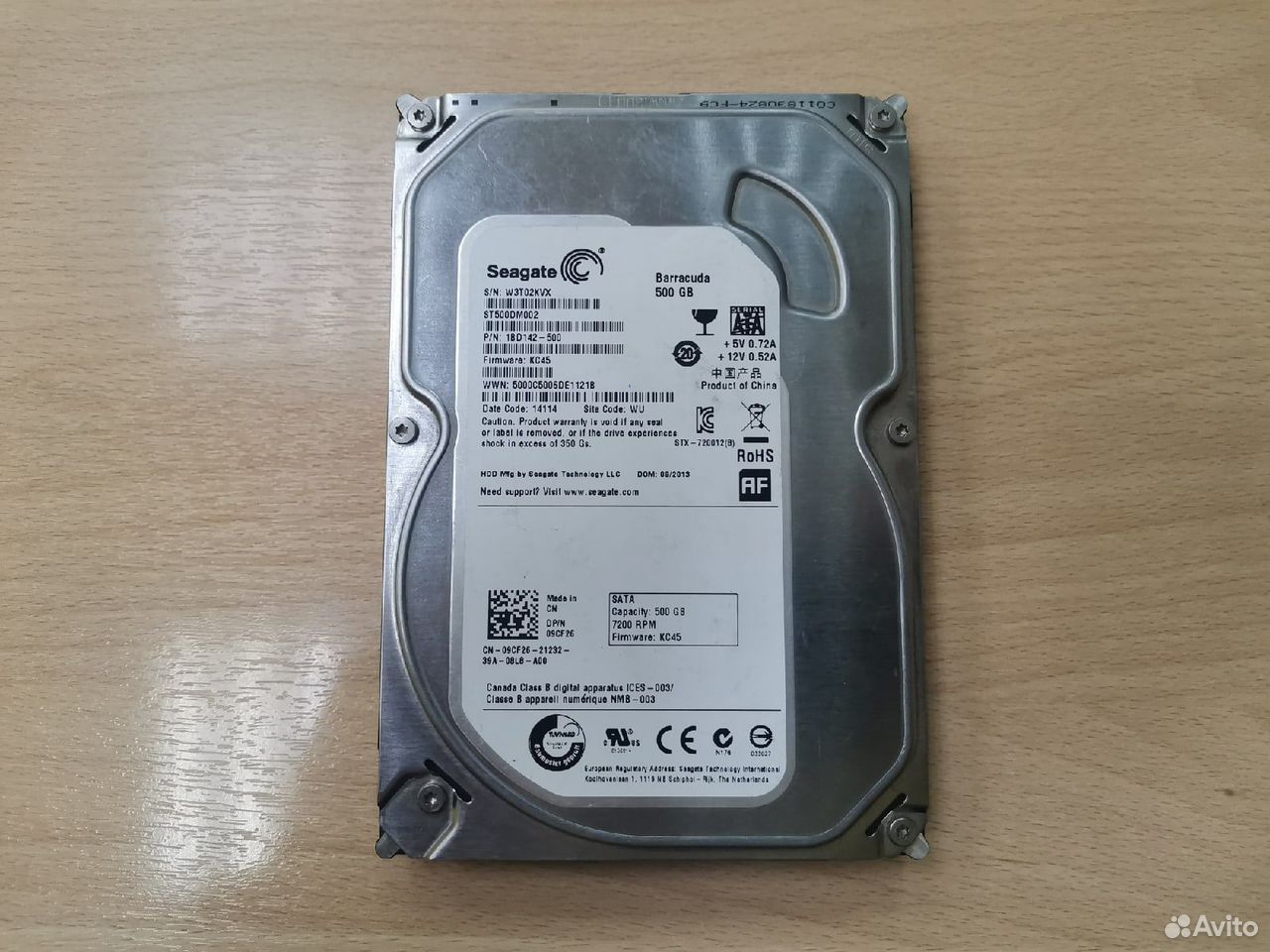 Жесткий диск 3.5" 500gb Seagate