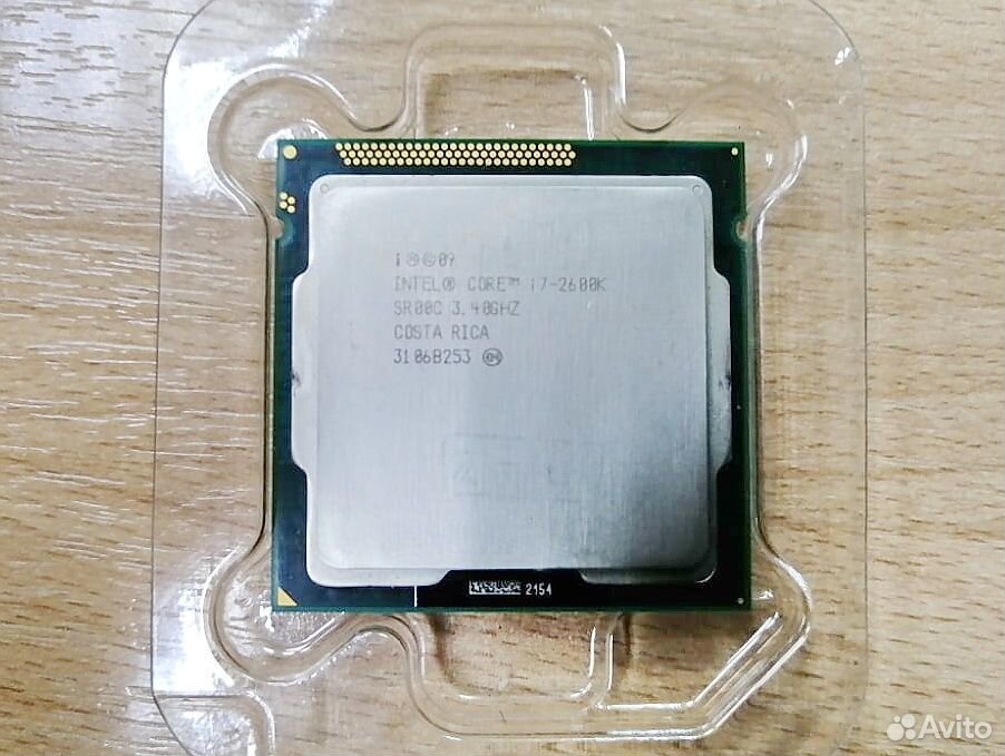 Процессор S1155 Intel Core i7-2600K 3.4GHz