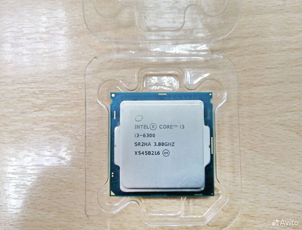 Процессор S1151 Intel Core i3-6300 3.80GHz