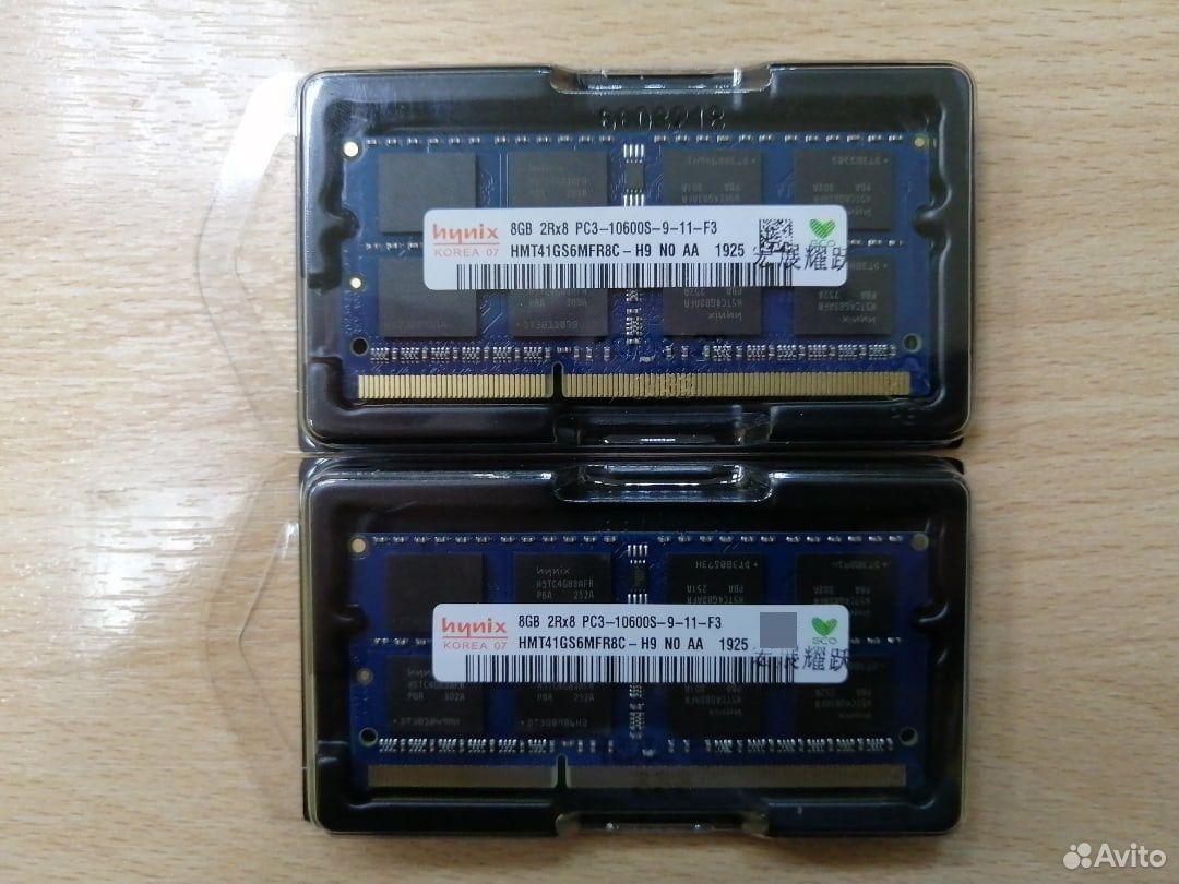 Оперативная память So-Dimm DDR3 16Gb Hynix 2x8Gb