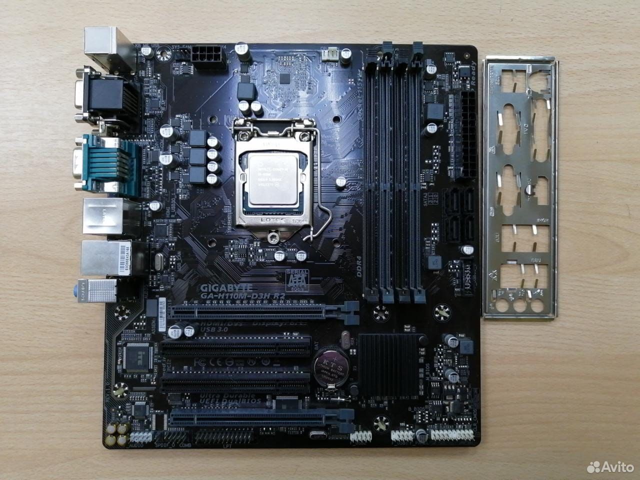 Комплект s1151 Core i5-6500 + Gigabyte H110M-D3H